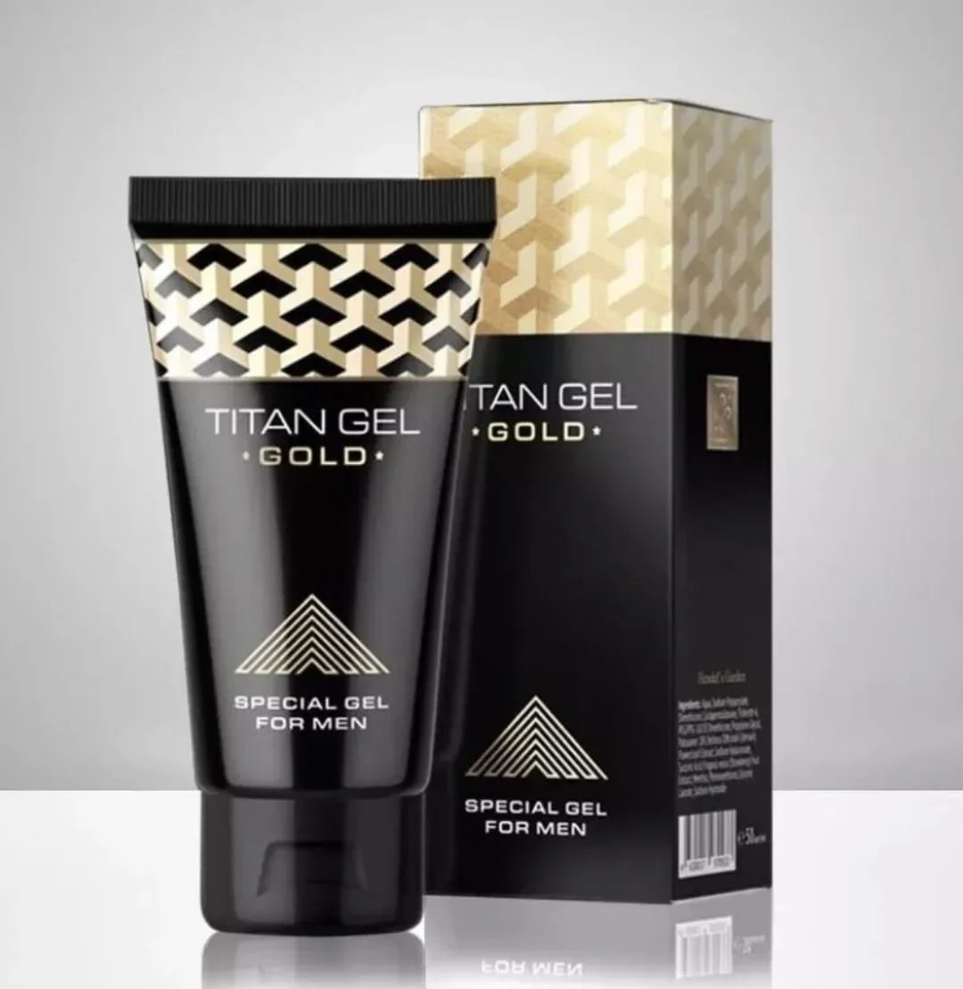 Titan Gel Gold is a gel for increasing potency and penis enlargement, 50 ml