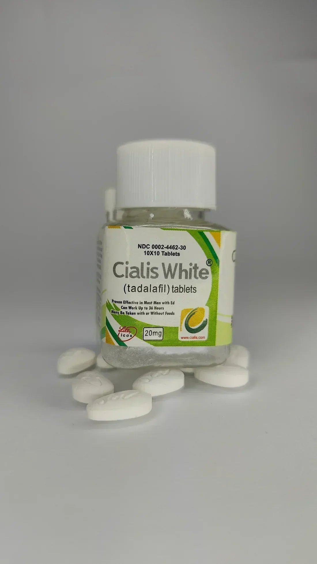 C!alis White Botal – 20mg (Made In UK) 10 Tablet