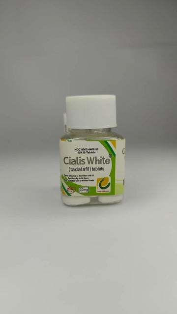 C!alis White Botal – 20mg (Made In UK) 10 Tablet