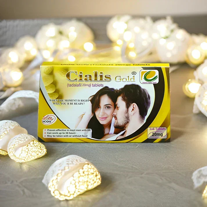 C!alis Gold Book 20mg 6 Tablet (Made In UK)